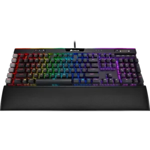 front view of corsair k95 platinum xt mechanical gaming keyboard