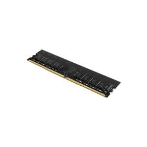 Isometric view of a Lexar RAM module showing the top edge and chips