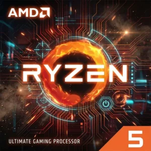 AMD Ryzen 5 5600 5000 Series box front design