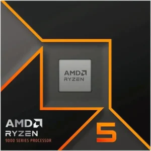 AMD Ryzen 5 9600X Product Logo and Packaging Close-up