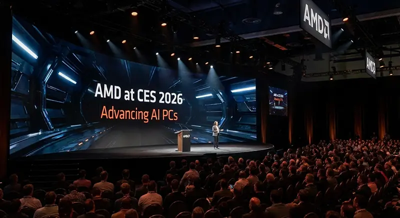 AMD CES 2026 Keynote Stage Presentation