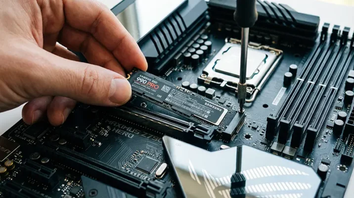 Installing NVMe SSD into Gaming PC motherboard before price hike