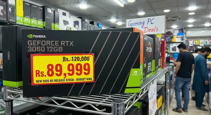 NVIDIA RTX 3060 price in Pakistan vs RTX 4060 price comparison