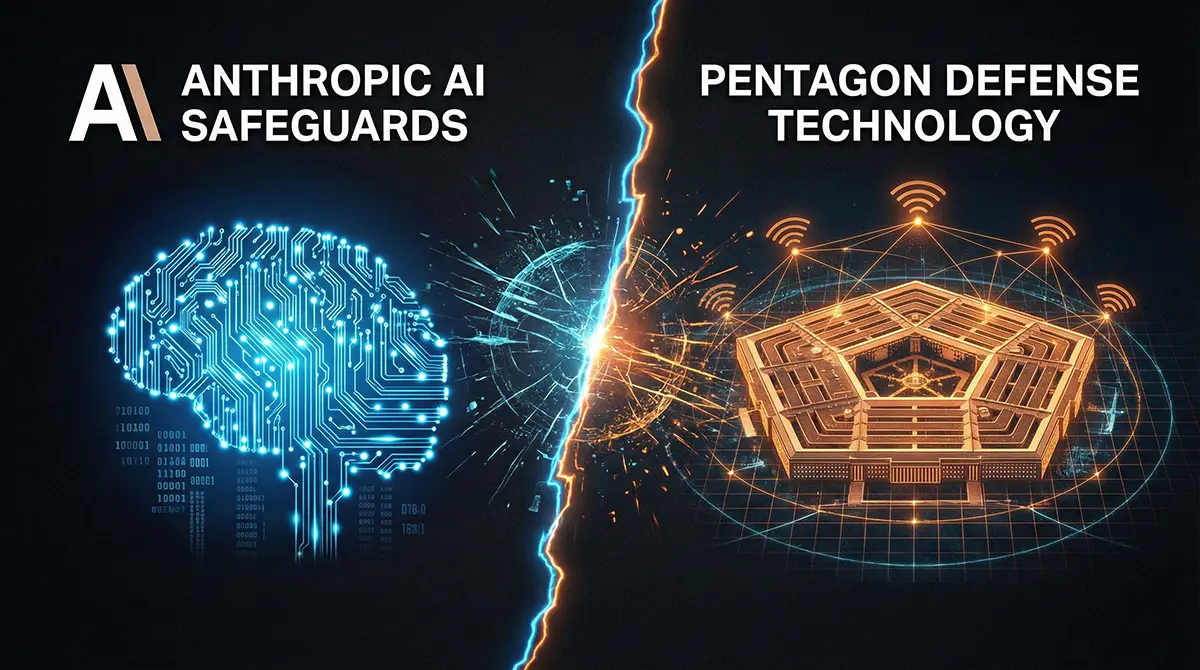 Anthropic AI military safeguards clashing with Pentagon defense technology.